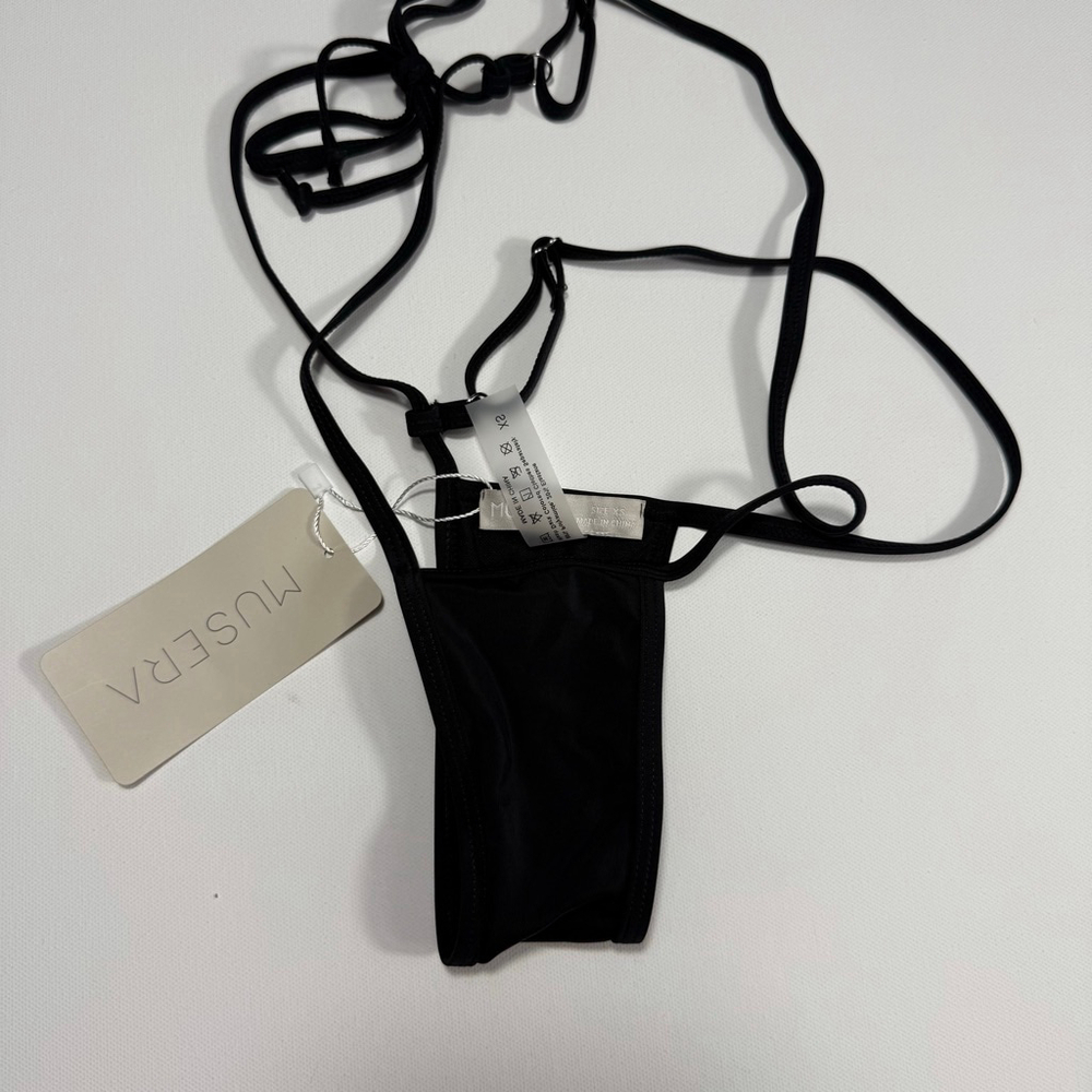 Women's MUSERA Black Bikini Bottom XS